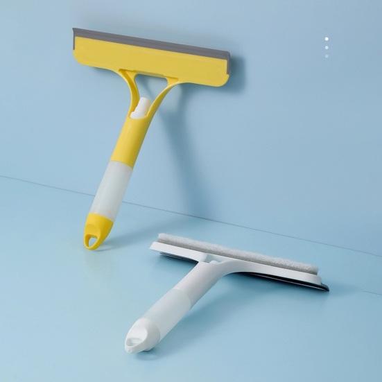 Car Window Squeegee 3-in-1 Glass Cleaner Spray Wipe Scraper Effortlessly Clean