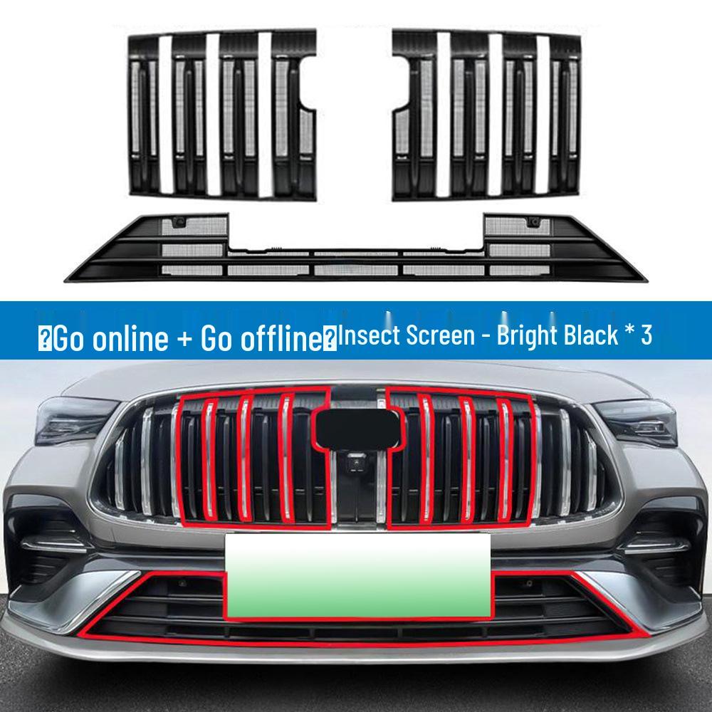 Geely Galaxy 26 Starshine Radiator Insect Net Grille - Easy Install, No Disassembly Needed