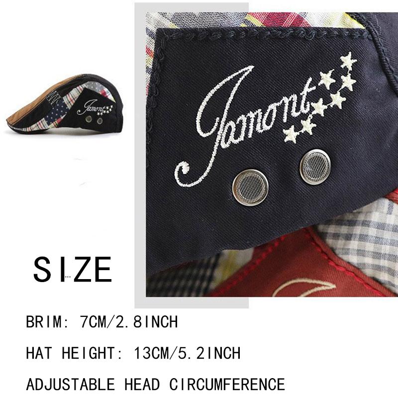 Hutmütze Herren Freizeitmütze Spleißen Baskenmütze in Europa,