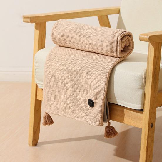 Cobertor Aquecido USB para Acampamento ao Ar Livre Fechamento com Zíper 3 Níveis de Temperatura Infravermelho