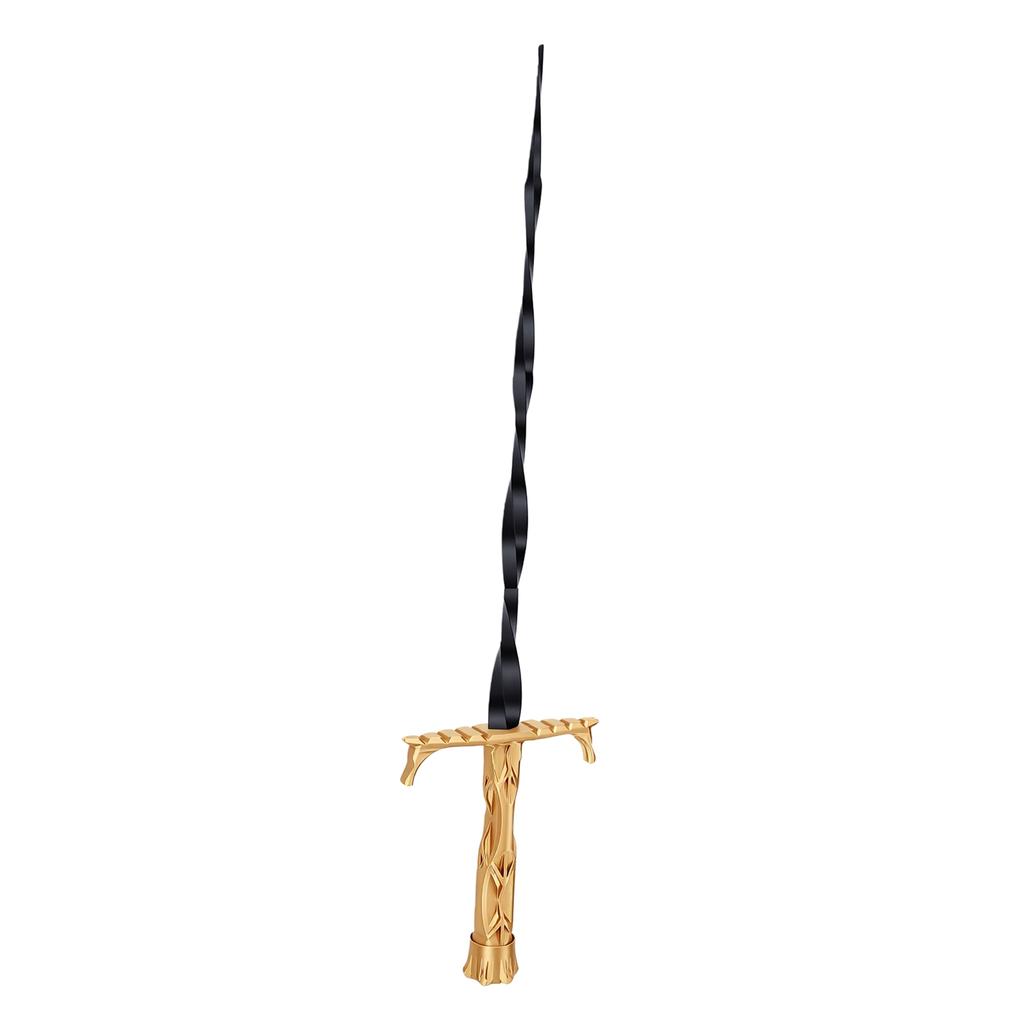 Retractable Cosplay Sword Model 3D Printed Lightweight Anime Sword Prop Toy for Anime Convention Cosplay Event