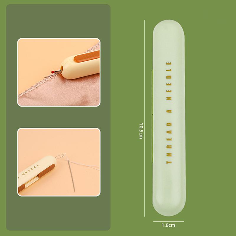 

2 в 1 нитевдеватель вспарыватель швов устройство для удаления стежков бытовой инструмент нитевдеватели для ручного шитья аксессуары для швов зелёный