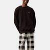 Calvin Klein Minimalist Comfortable Versatile Casual Long Sleeve Sweatshirt Men tops Black NM2841-001