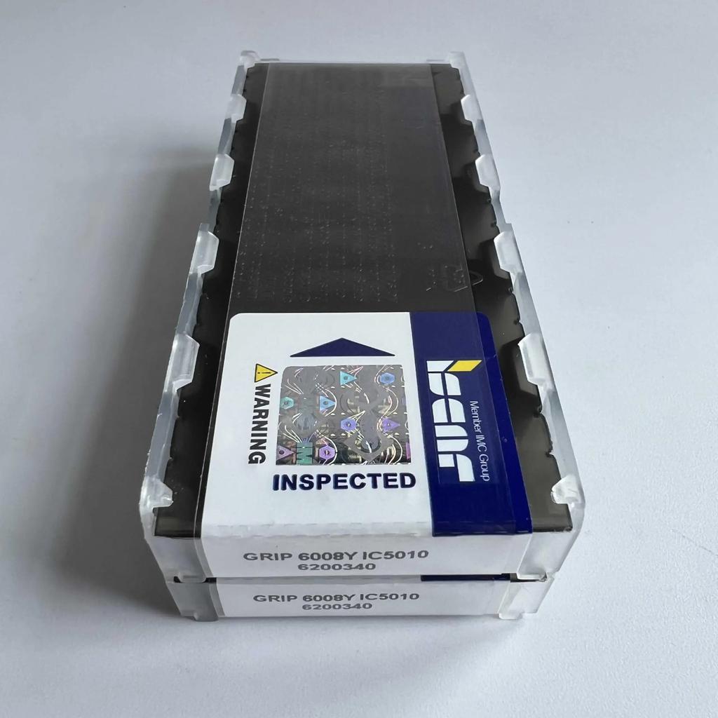 ISCAR / GRIP6008Y IC5010  /Industrial Indexable Carbide Inserts 10 PCS