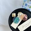 Exquisite Irregular Geometric Ear Stud Sweet Transparent Dangle Earrings Jewelry  Birthday Gift