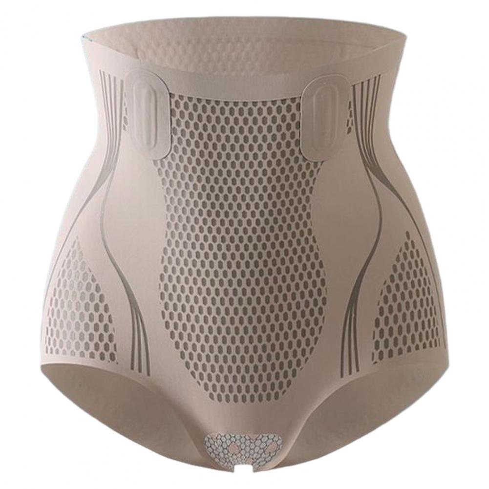 

Женское нижнее белье с высокой талией и контролем живота послеродовое для женщин корректирующее белье с подтяжкой ягодиц с хорошей воздухопроницаемостью облегающее M кофейный