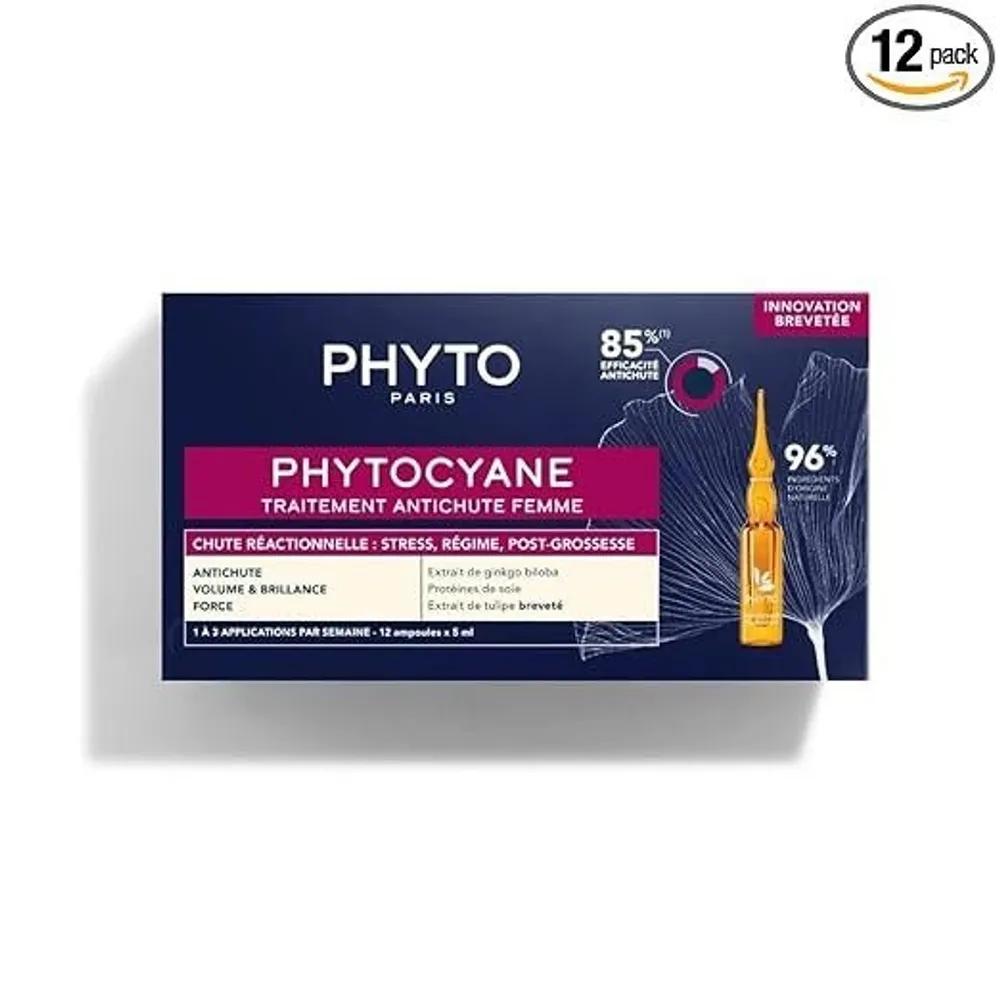 Phyto Paris PHYTO Фитоциан Ампулы для женской кожи головы 5 мл x 12 шт.