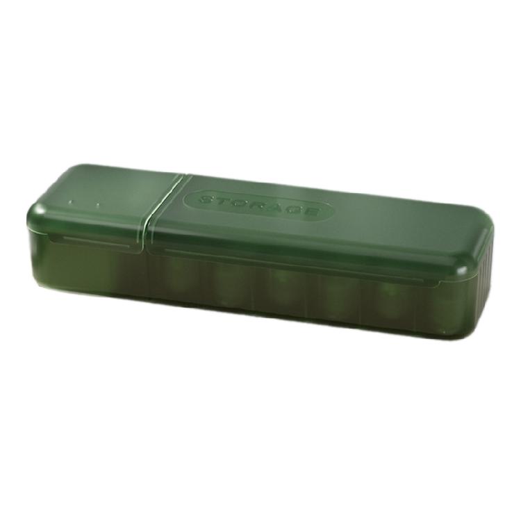 Kabelmanagement-Box Datenkabel-Aufbewahrungsbox mit staubdichtem Deckel 7 Fächer Kabel-Schnur-Aufbewahrungsbox 285x85x58mm