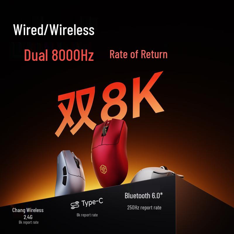EWEADN S9 Ultra V2 Tri-Mode Wireless Gaming Mouse