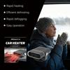 Hikmarion Car Mounted Heater/ Dual Function Defroster Defogger Fast Heating Auto Windshield Frost