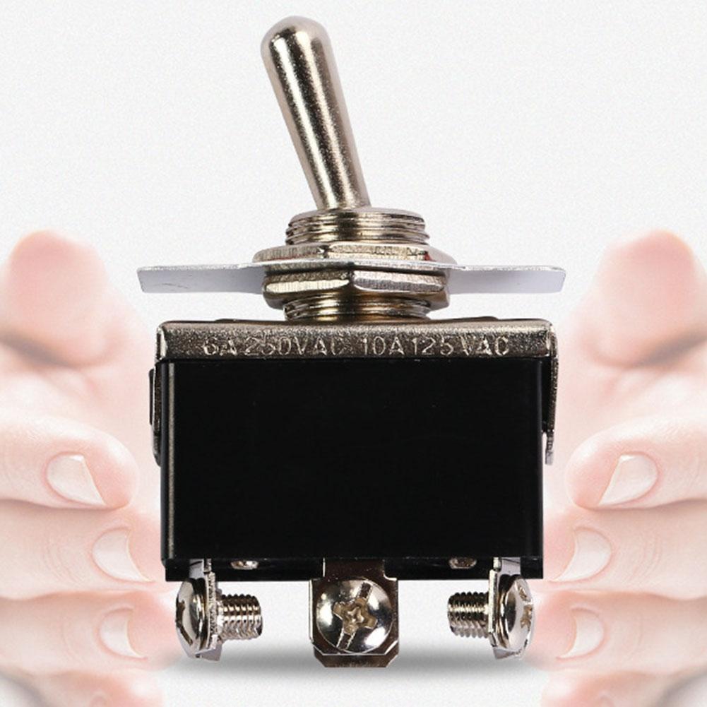 15A 250VAC Doppelpoliger Metall-Rastschalter