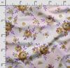 Soimoi Blomster vintagetrykk bomull Cambric Quilting Stoff Selges av The Yard 42 Tommer Bred Middels Vekt Bomullsstoff Syutstyr