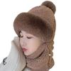 Winter Hat for Women Riding Windproof Head Hat for Head Hat Warm Hat Scarf Hood with Integrated Hood Cold Protection Ear Protection Hat Thick