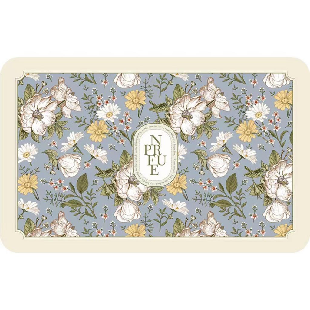 Ev tipi su emici ve yıkanamayan yemek masası örtüsü