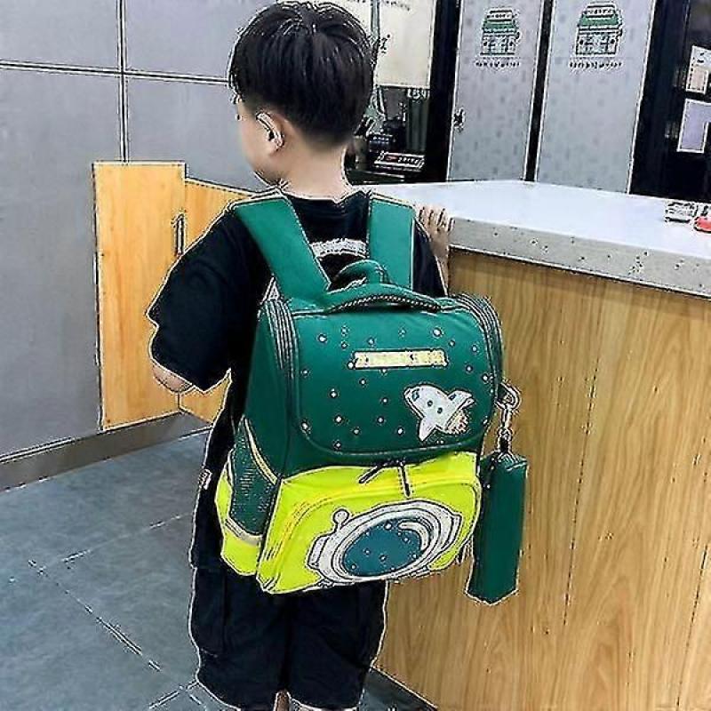 Backpacks Children School Backpack For Boys Cartoon Knapsack Orthopedic Backpacks For Girls Kids Red