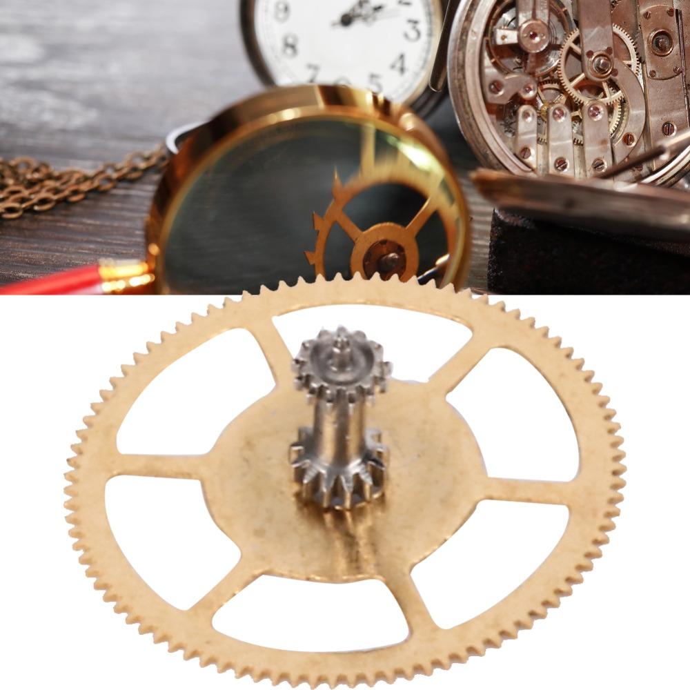 Golden Mechanical Watch Third Wheel Alloy Escape Wheel Replacement  Movement Repair