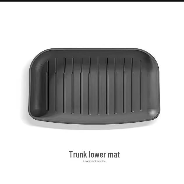 Trunk and Floor Mats for Tesla Model 3/Y Refresh - TPE Front, Rear, and Tail Box Accessories