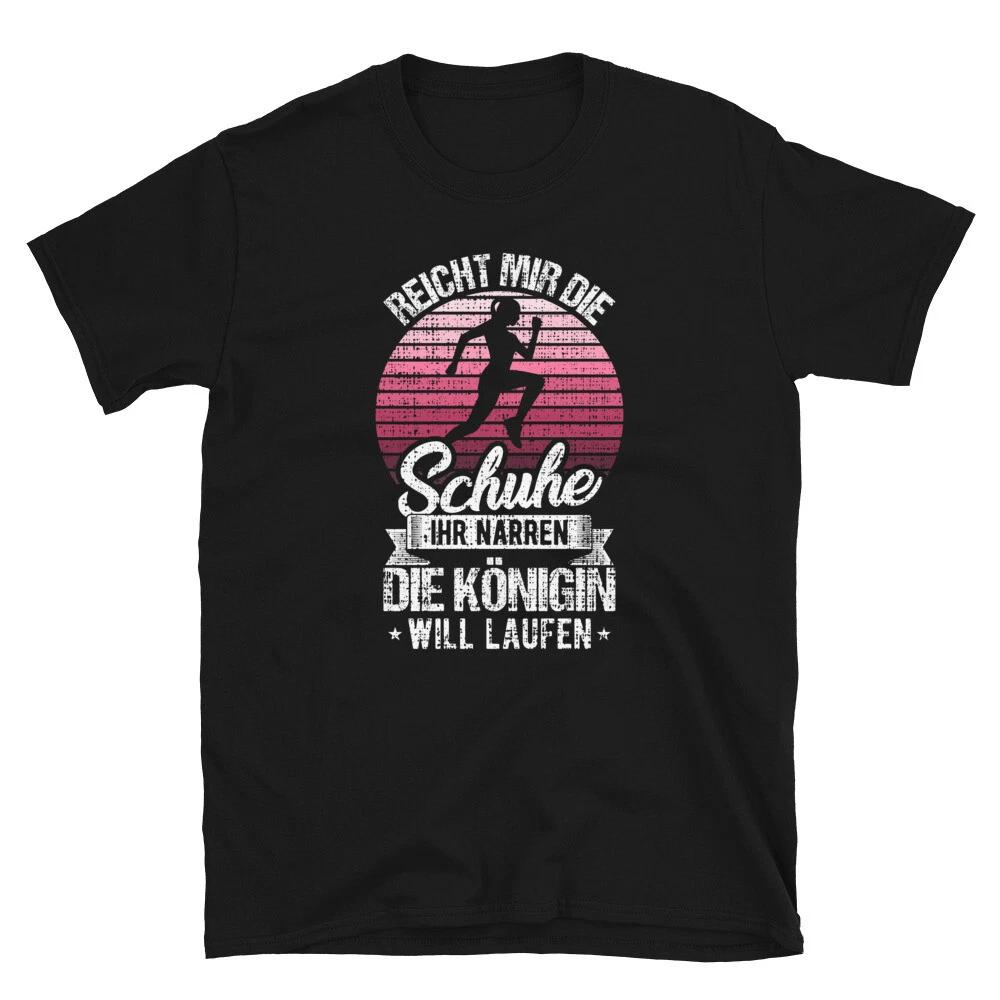 Läufer Reicht mir die Schuhe Ihr Narren die Königin will T-shirt XL