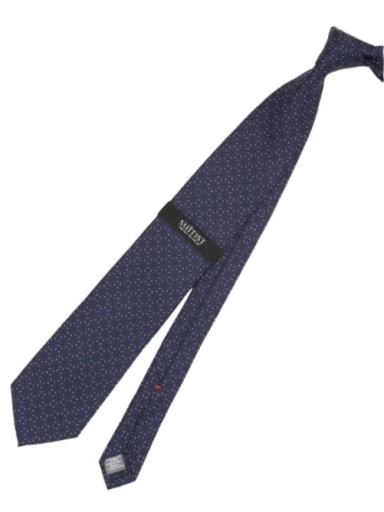 [Takakyu] Seven-fold Silk Small Pattern Regular Tie, 8.5cm width