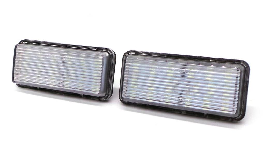 LED License Plate Lights 2pcs Compatible with Toyota, Lexus, 12V Off-Road