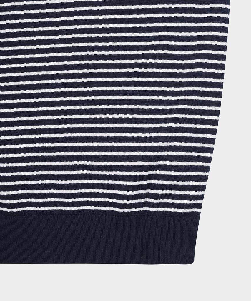 BROOKS BROTHERS Mariner Buttonless Polo Sweater (Navy) (Bbwtmm8896Qfs)