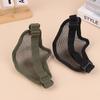 Airsoft Tactical Mask For Outdoor Hunting, Protective Mesh Mask, Bb Gun Shooting Accessories