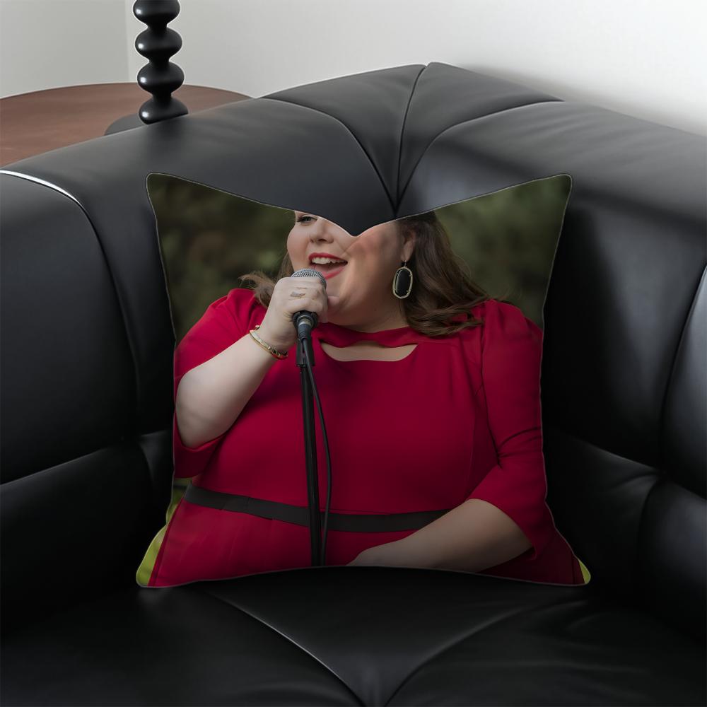 KKate Pearson Pillow TV Character Cushion Cover Pillow Case Antidustmite Invisible zipper silky plush cushion
