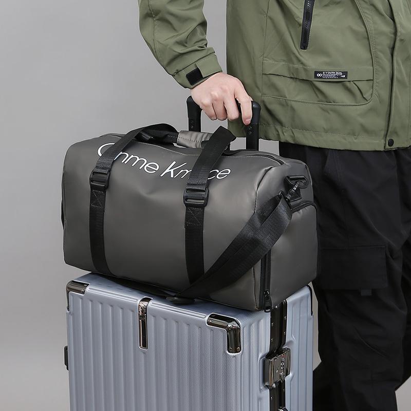 New Large Capacity Unisex Travel Duffel Bag Waterproof Sports Fitness Handbag with Shoe Box Dry Wet Separation Swimming Bags