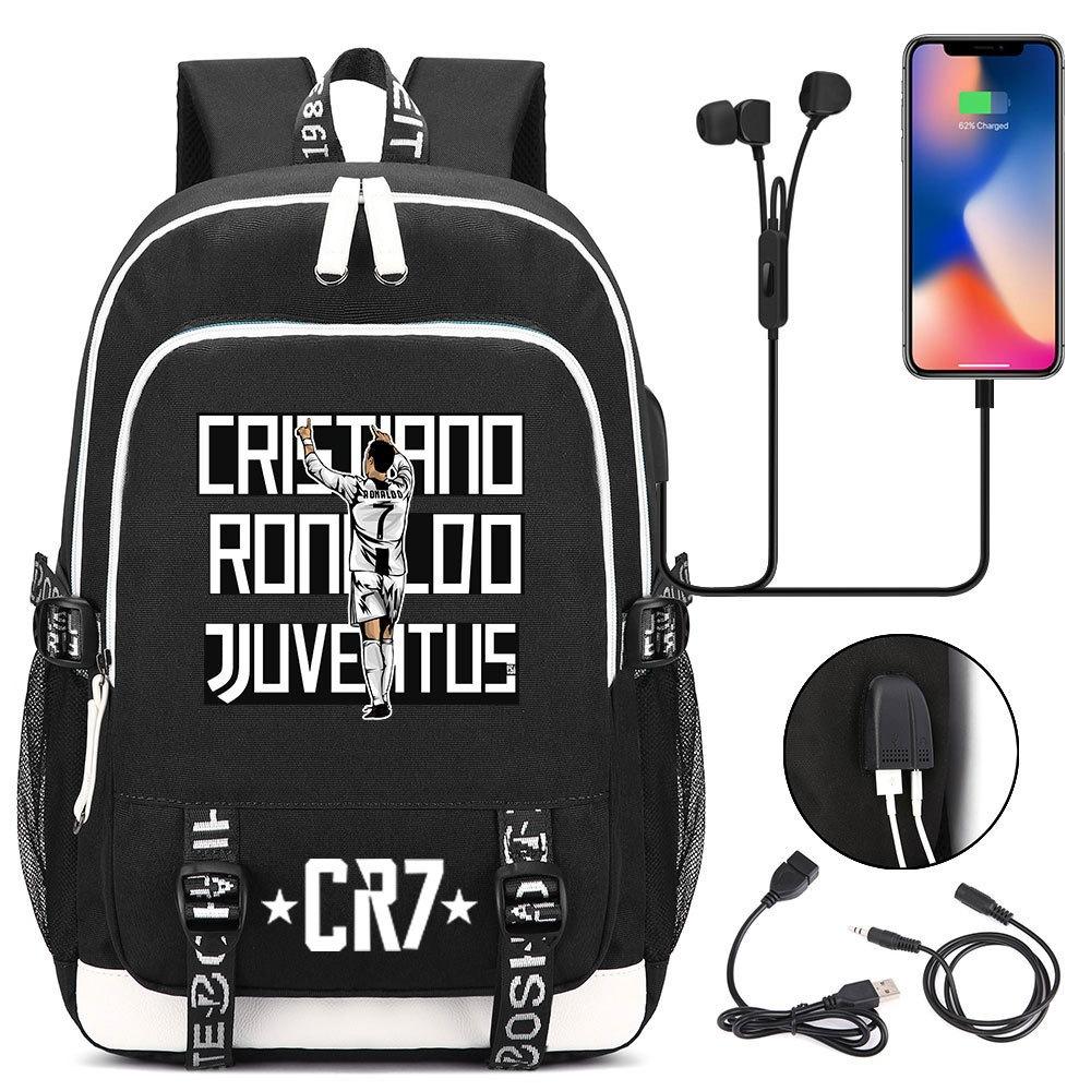 Mochila escolar de gran capacidad con correa para el hombro; set de tres piezas para estuche de lápices de estudiante