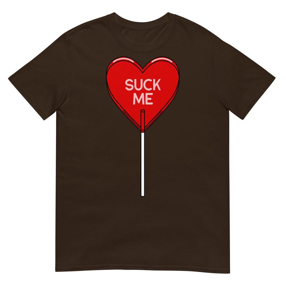 Suck Me Shirt Heart Sucker Unisex Unisex Funny Valentines Day Tshirt
