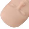 3pcs 5D Tattoo Practice Skin Head Silicone Realistic Semi Permanent Microblading Tattoo Training Facial Skin for Makeup