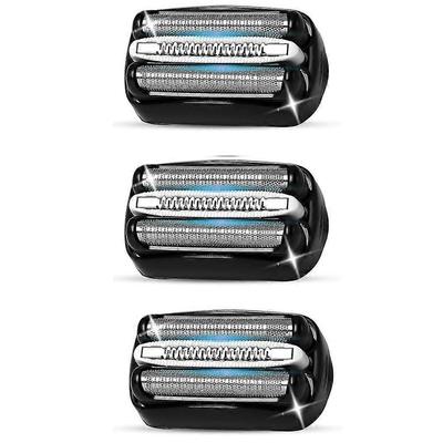 3 Pack 32B S3 Electric Replacement Heads for Braun Series 3 Shavers, Compatible with 3040s 3080s-4 370cc 3070cc 3000s 3010 3090cc Etc.