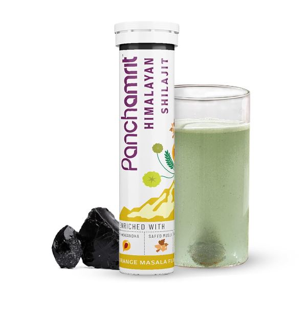 

Панчамріт гімалайський шиладжит шипучий | Допомагає підвищити витривалість і продуктивність, покращує відновлення м язів 15 таблеток