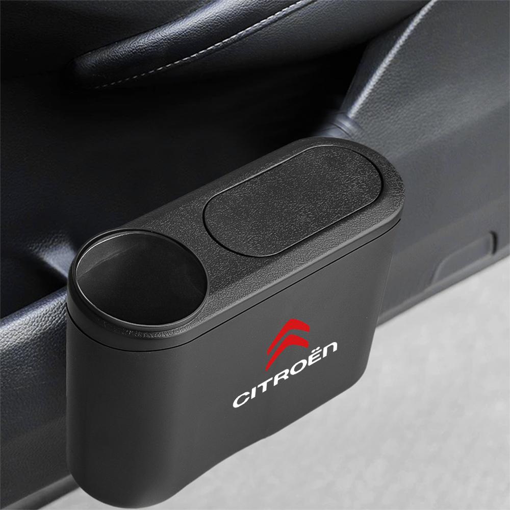 ABS Auto Tür Seiten Hängender Mülleimer Mit Flaschenhalter Mülleimer Für Citroen C1 C3 C4 C4L C5 C6 VTS C-ELYSEE C4L DS3 DS ZX