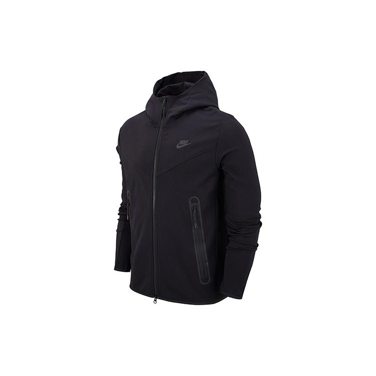 Nike Jackets Men`s Black Hooded Moderate