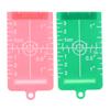 Vertical/Horizontal Laser Level Target Card Red/Green Line Beam Distance Plate Magnetic Inch/Cm Leveling Board Tool Accessories