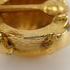 CHANEL COCO Mark Earring vintage Plated Gold 11.2g Women Used
