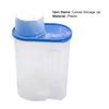 Cereal Storage Box with Lid Measuring Cup Plastic 1.9/2.5L Food Storage Dispenser for Cereals