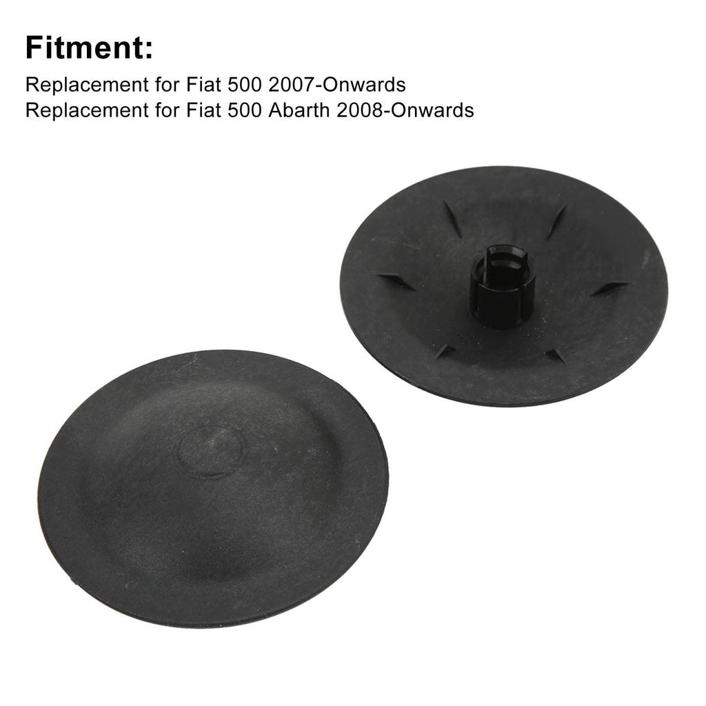 Osłona mocowania przedniego zawieszenia - Qiilu Para Osłona nakrętki górnego mocowania przedniego amortyzatora