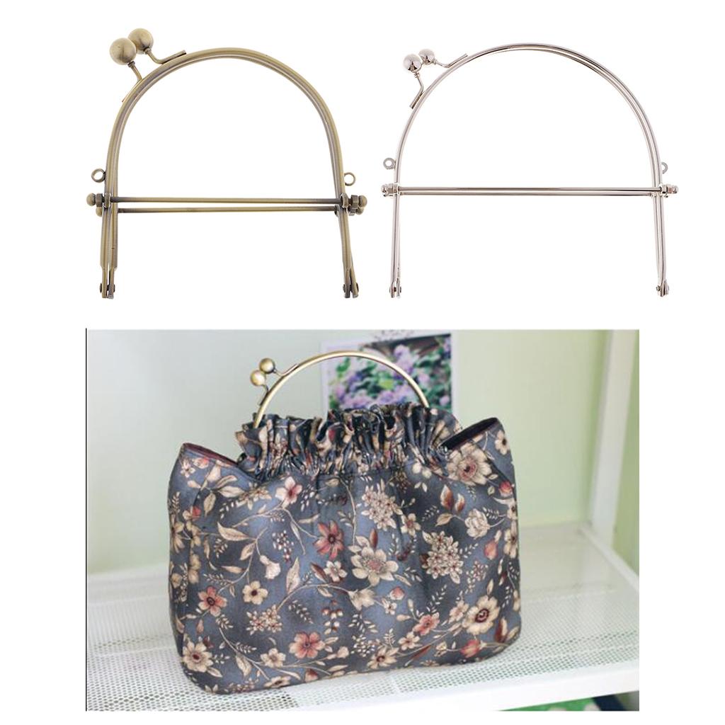 From a Wallet Frame Clutch Handle Bag Closure Diy Handmade 15cm