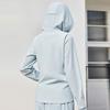 Anta Training Series Solid Color Zip-Up Hooded Long Sleeve Breathable Cooling Detachable UV Protection Sun Protection Jacket Women jackets 962427702-6