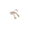 14K Gold-Filled Zirkon Schleifenanhänger für DIY-Schmuck