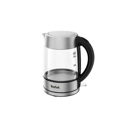 TEFAL KI772D Electric Kettle 2400 W 1.7 L Glass 360° Rotating Base Stainless Steel/Black