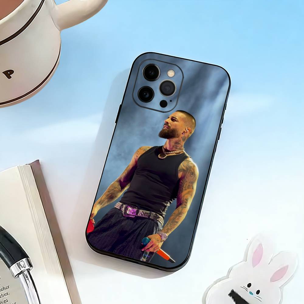 

Singer-M-Maluma Phone Case For iPhone 17, 16,15,14,13,12,11 Plus,Pro Max, Others Soft Black Cover iPhone15