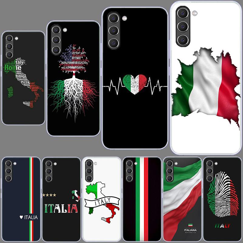 Italy Flag Phone Case for Samsung A17 A37 A57 A55 A35 A25 A15 A54 A14 A24 A34 A13 A23 A33 A53 A07 A05S A04S A03 A73 Galaxy Note