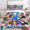 Custom O-One Piece Bedding 3 Piece Set HD Print Duvet Cover Pillowcases for Teens Adult Bedroom Decoration Christmas Gift