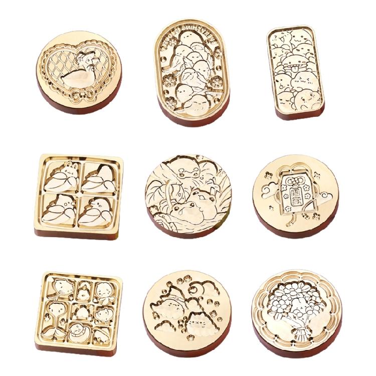 Sealing Stamp Head Wax Stamp Head Emboss Sealing Wax Scrapbooking Stamp Head