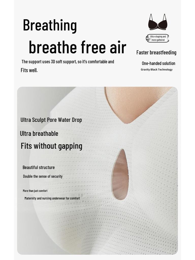 Spring/Summer Maternity Nursing Bra: Lightweight, Stylish, and Comfortable for Breastfeeding