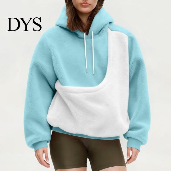 Husdjursvänlig Lounge Huvtröja med Ficka Huvtröja, Överdimensionerad Hundkattbärande Träningshuvtröja, Fleecefodrad Lång Bärbar Valp Topp med Ärmar Pullover med Stor Ficka