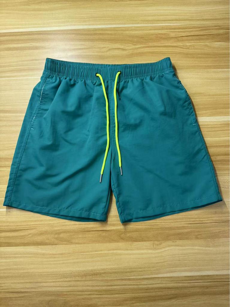 2025 Men's Summer Candy Color Casual Quick-Dry Beach Shorts